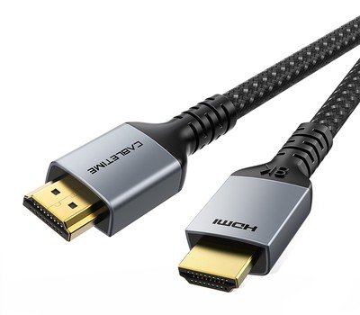 CABLETIME καλώδιο HDMI 2.1 CT-HD8K, 8K/60Hz, 48Gbps, 28AWG, 2m, μαύρο