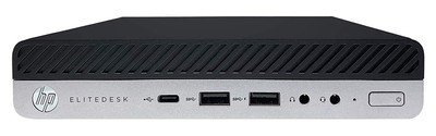 HP PC EliteDesk 800 G3 Micro, Refurbished Grade A Repainted, i5-6500, 8/256GB SSD, FreeDOS