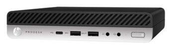 HP PC ProDesk 600 G3 Micro, Refurbished Grade A Repainted, i5-6500T, 8/256GB M.2, FreeDOS