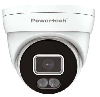POWERTECH υβριδική κάμερα CCTV PT-1584 με μικρόφωνο & Full Color λειτουργία, 5MP, 2.8mm, IP67