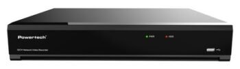 POWERTECH NVR καταγραφικό PT-1600, 12MP, H.264+/H.265+, 32 κανάλια