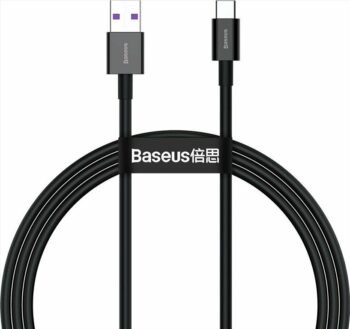 Baseus Superior Fast Charging Cable USB-A to USB-C 66W 1m Black
