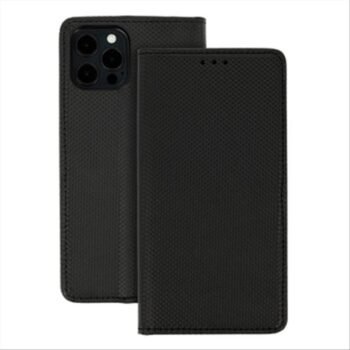 Back Cover Book Black Leather for Samsung Galaxy S23 Ultra 5G S918