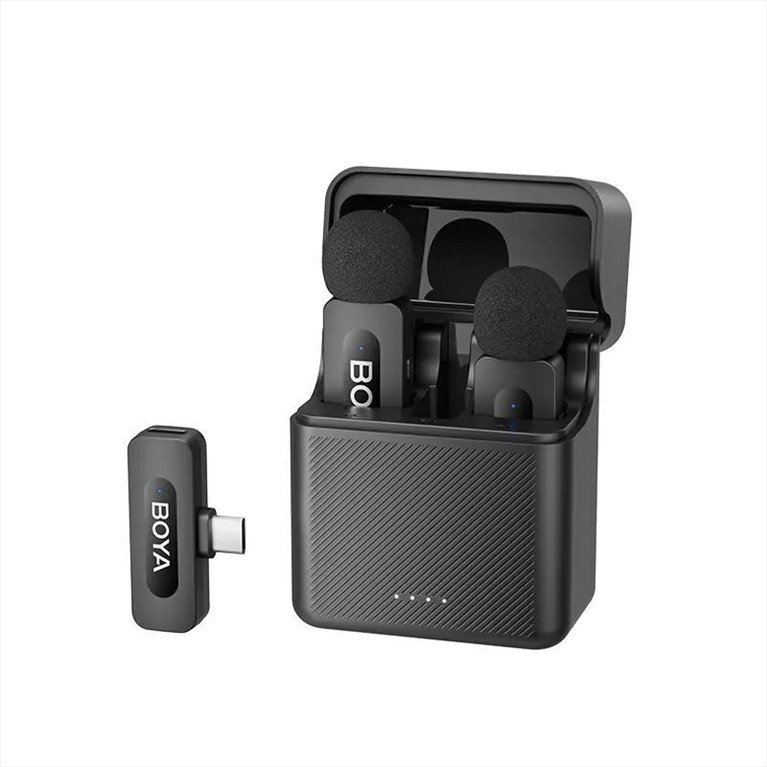 BOYA BY-V30 USB-C x2 person for Android & iPhone 100m 36h