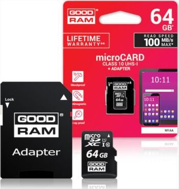 GoodRAM M1AA microSDXC 64GB U1 UHS-I 100MB/s