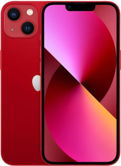 Apple iPhone 13 (4GB/128GB) Product Red Εκθεσιακό (1 Year Warranty) 88% + Battery