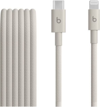 Apple Beats Braided USB-C to Lightning Cable Stone 1.5m (MDGL4ZM/A)