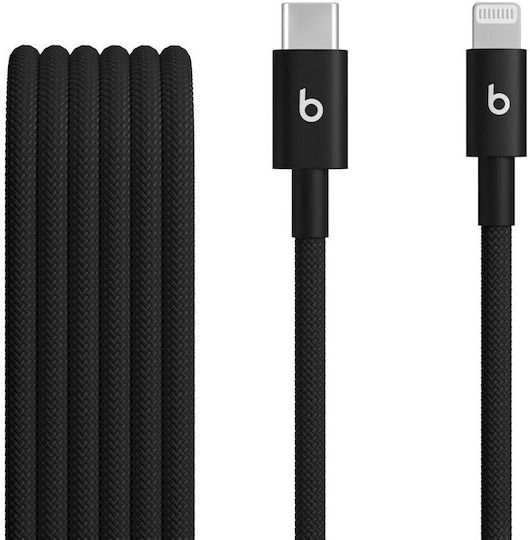 Apple Beats Braided USB-C to Lightning Cable Black 1.5m (MDGK4ZM/A)