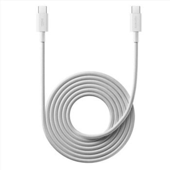 Xiaomi 6A Braided USB-C to USB-C Cable 2m White(BHR087AGL)