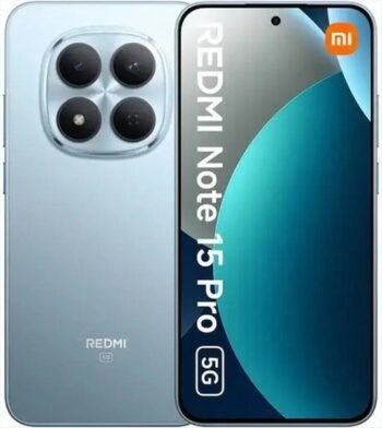 Xiaomi Redmi Note 15 Pro 5G NFC Dual Sim 8GB RAM 512GB Glacier Blue